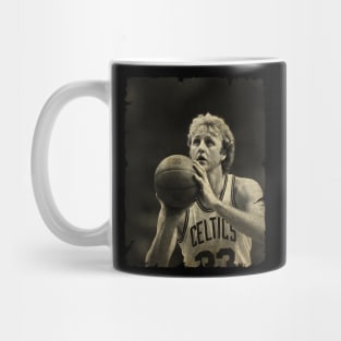 Larry Bird Shotting Mug